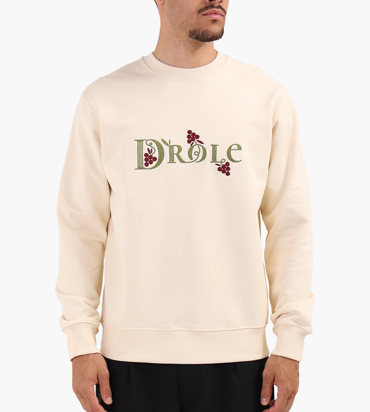 Drôle de Monsieur Drùle Heritage Sweatshirt Light Beige