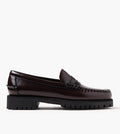 Sebago Dan Lug Woman Brown Burgundy