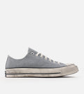 Converse Chuck 70 Low Washed Canvas Classic Grey Egret Black