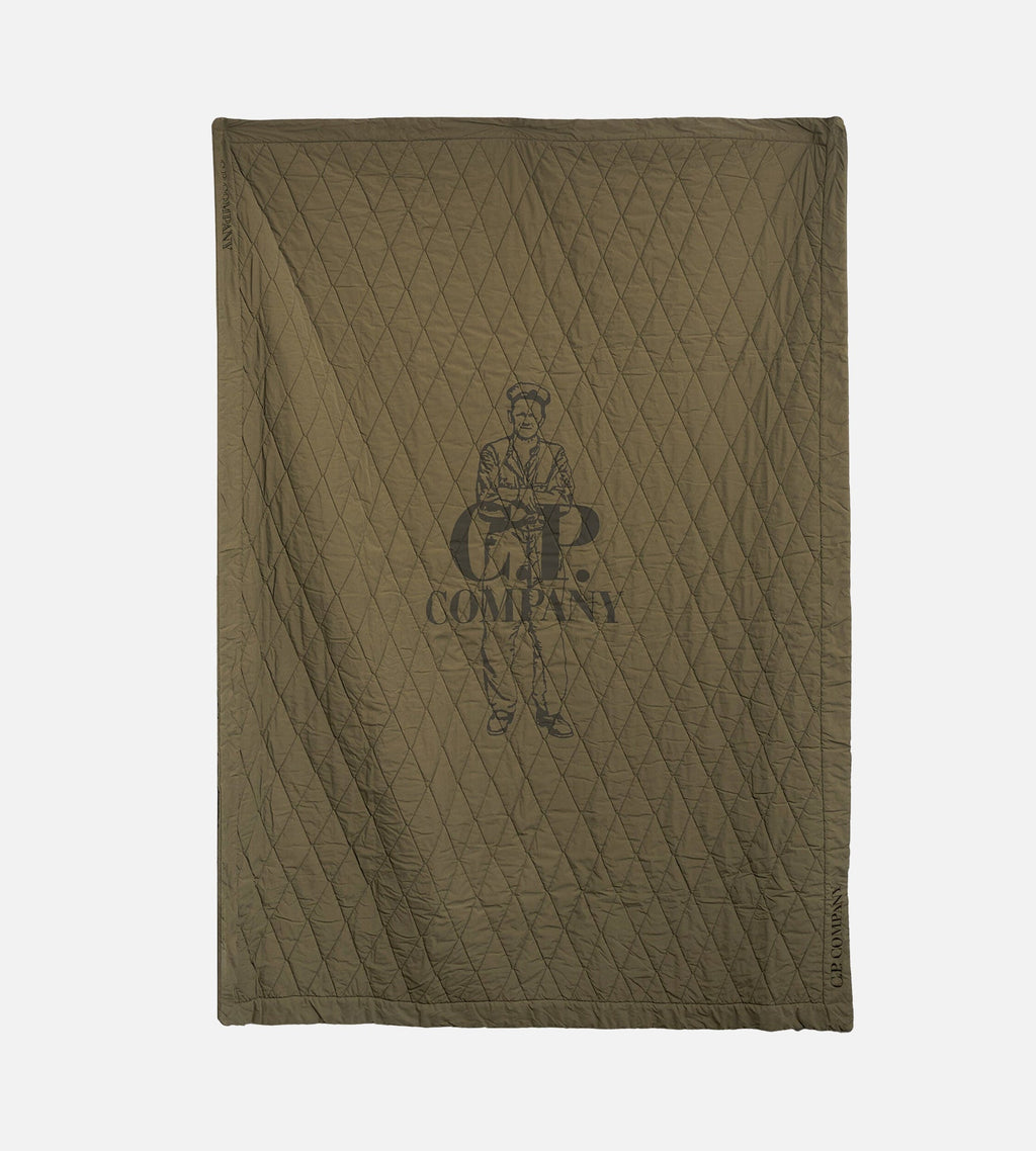 C.P. Company Blanket In Silk Hand Nylon Ivy Green