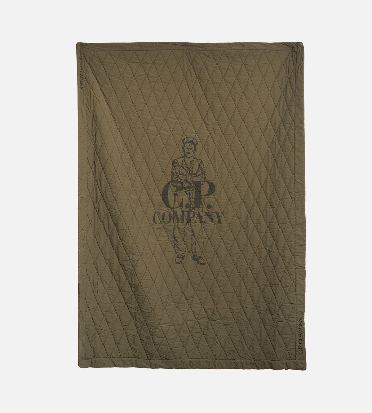 C.P. Company Blanket In Silk Hand Nylon Ivy Green