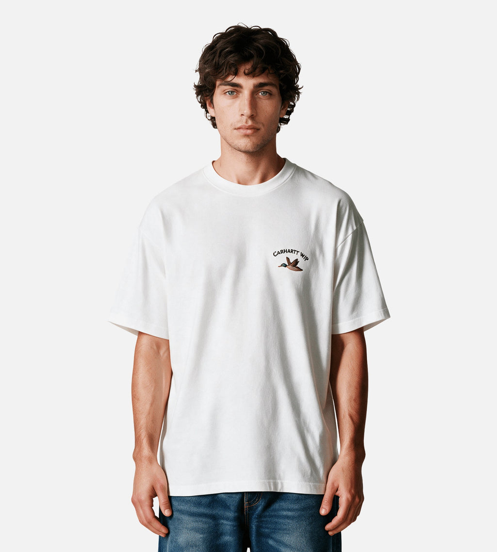 Carhartt WIP Animated Ducks T-shirt White