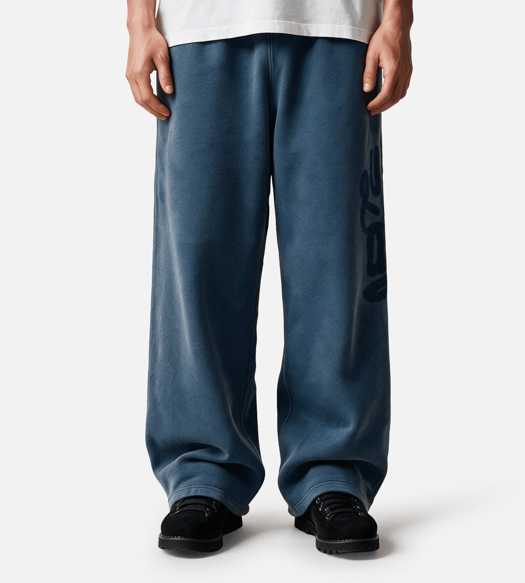 Arte Antwerp Sunfade Stencil Ease Sweatpants Navy