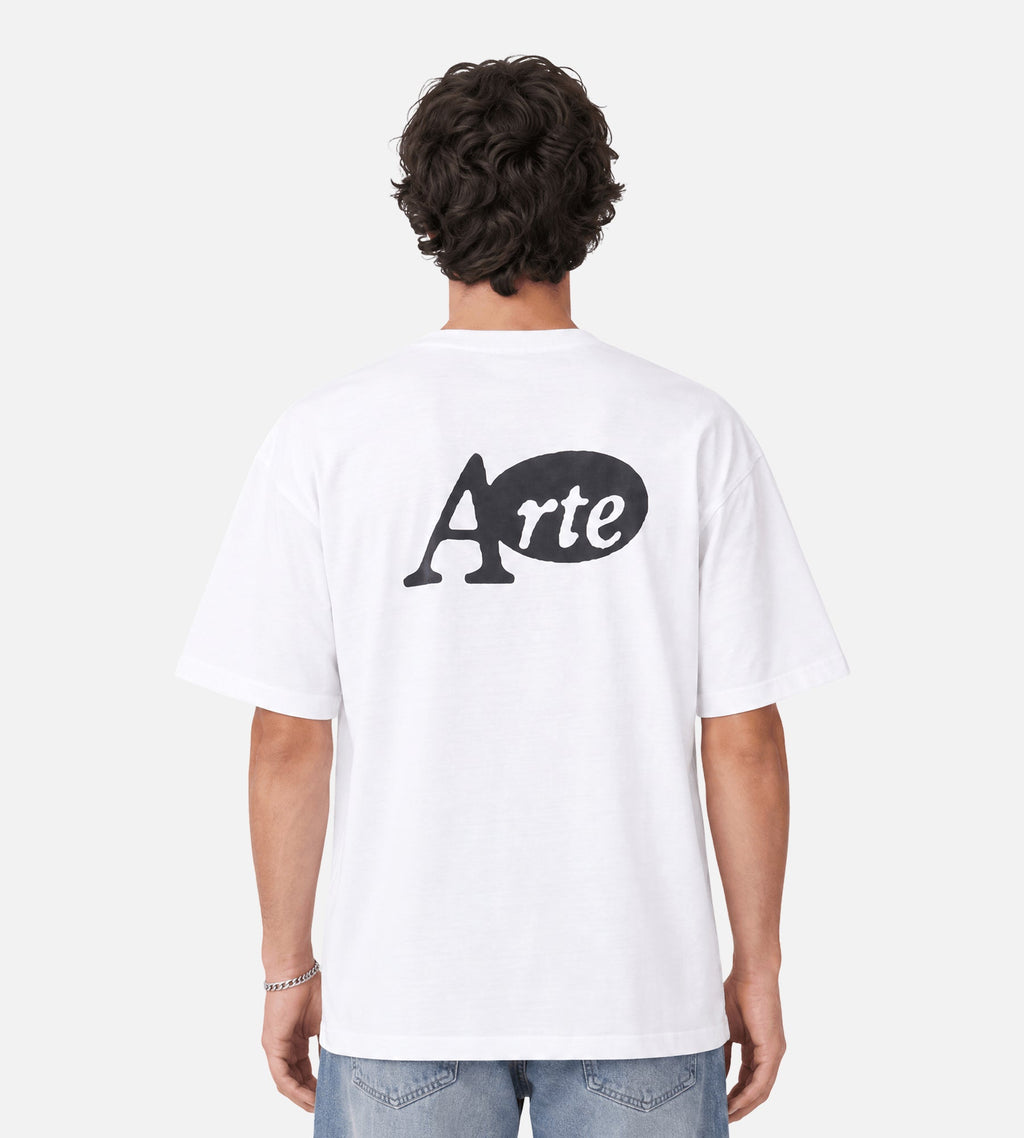 Arte Antwerp Sticker T-shirt White