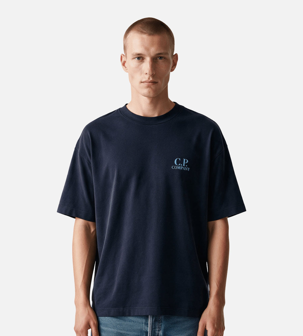 C.P. Company 30/1 Jersey Comfort T-Shirt Total Eclipse