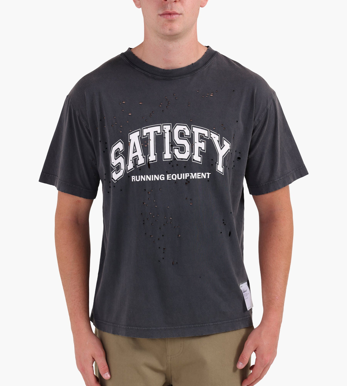 Satisfy MothTech T-Shirt SAC Aged Black