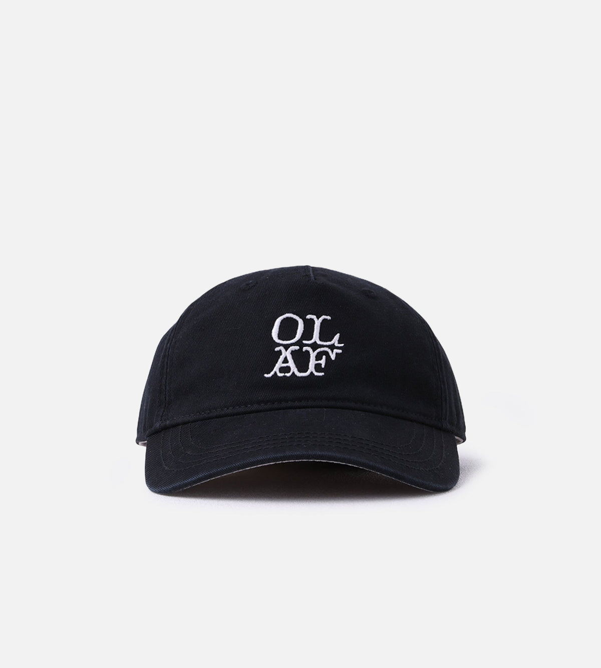 OLAF Washed Western Logo Cap Black