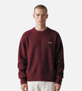 New Amsterdam Surf Association Knitted Crewneck Burgendy