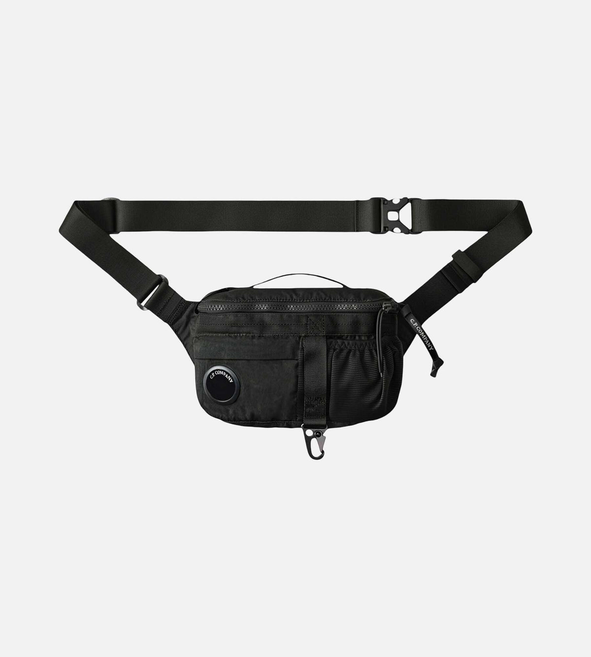 C.P. Company Nylon B Lens Mini Waist Bag Black