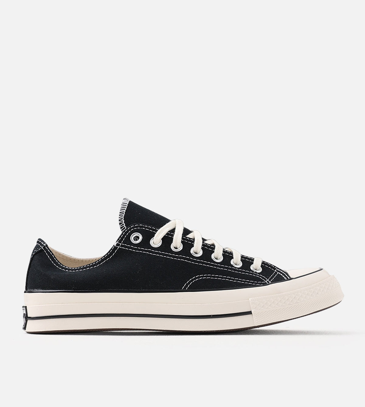 Converse Chuck 70 Low Canvas Black Black Egret