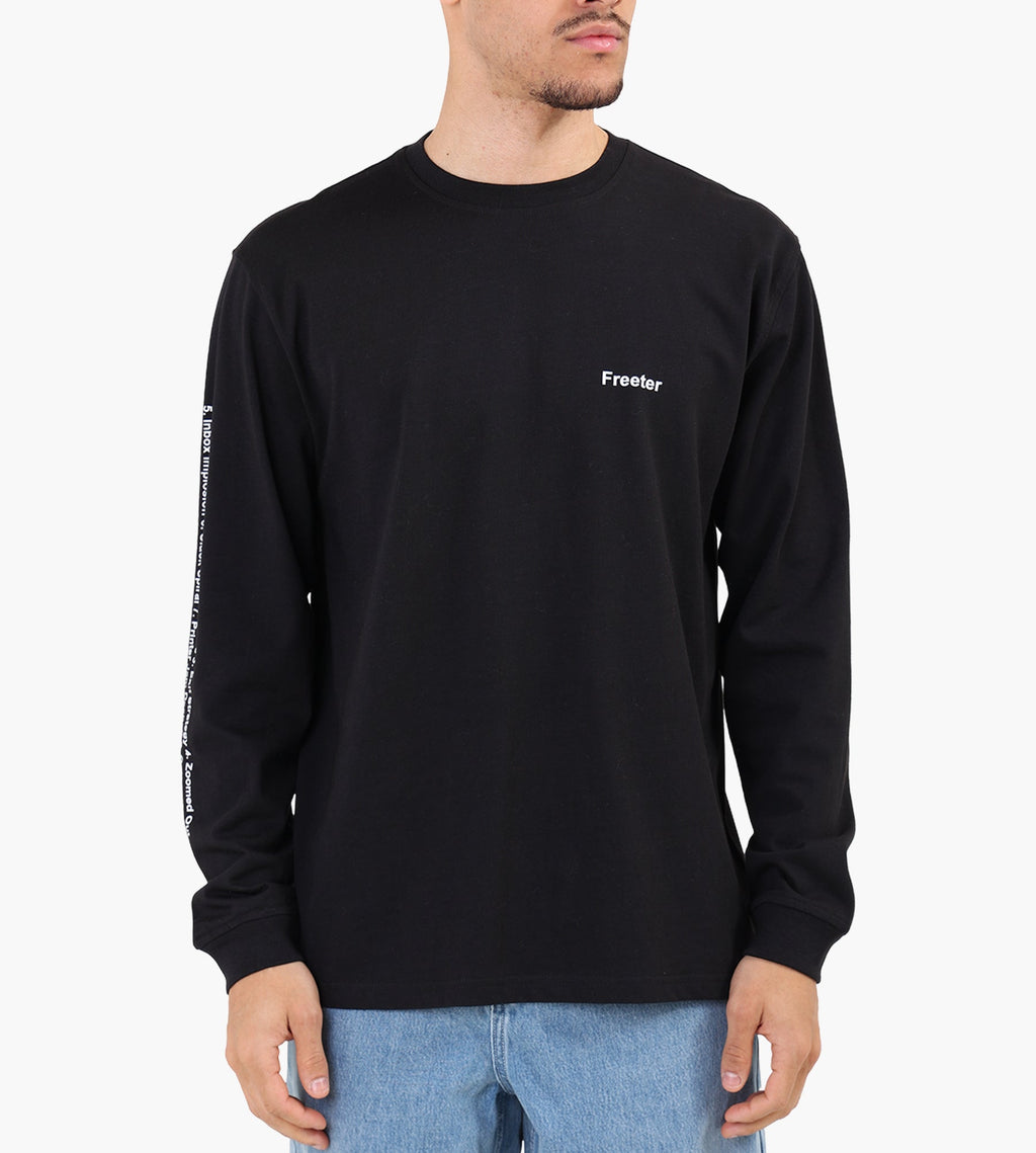 Freeter Gravity Longsleeve Black