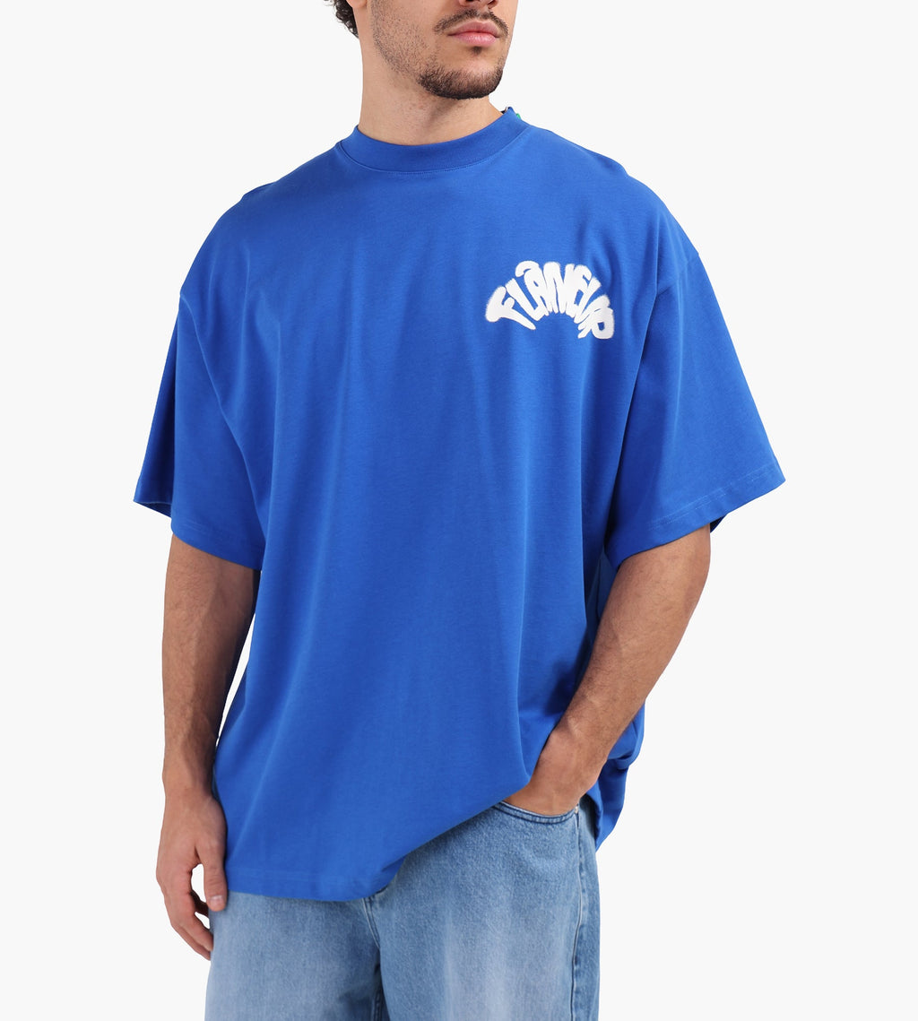 Flâneur Sounds Good T-Shirt Cobalt Blue