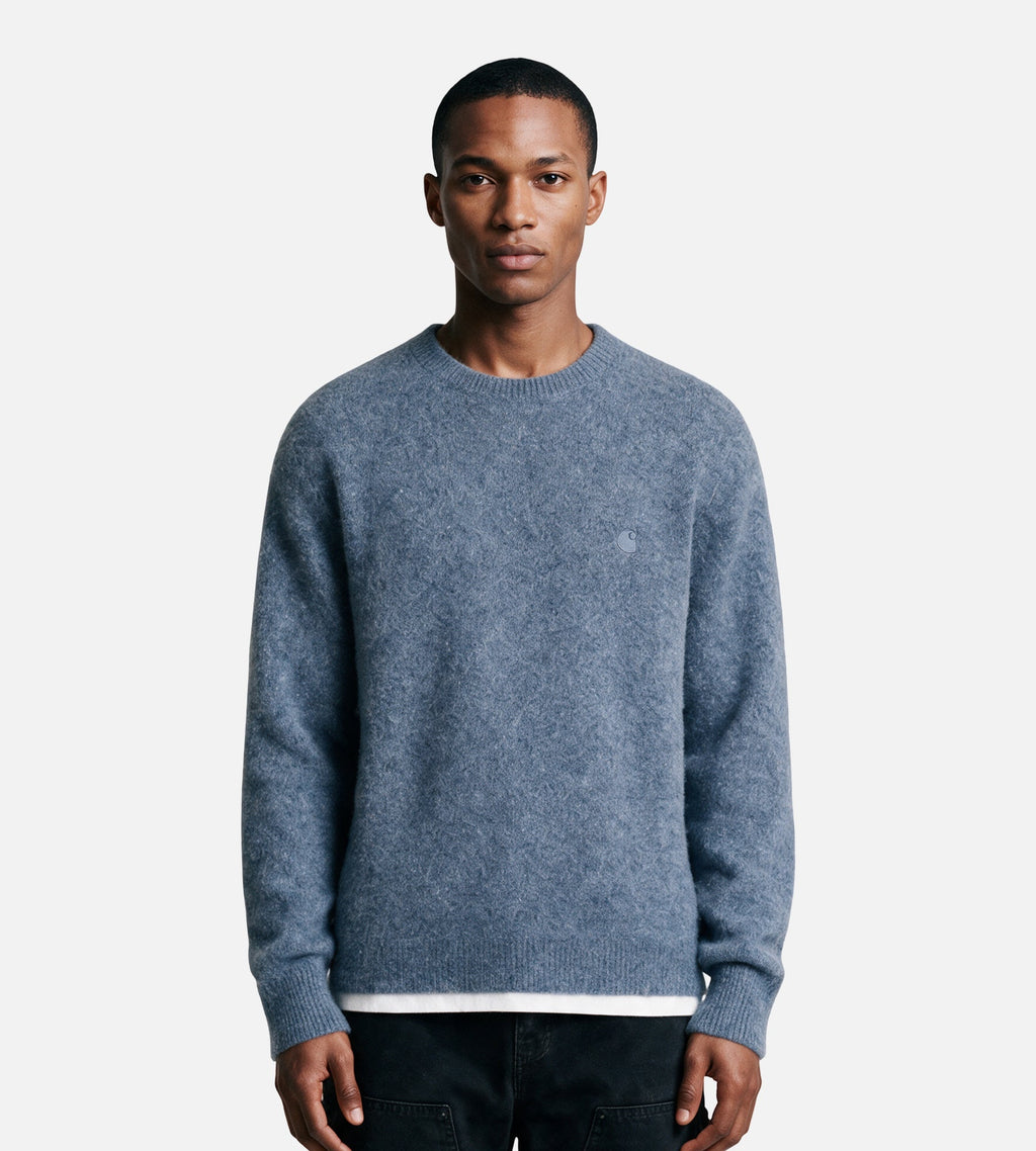 Carhartt WIP Curtis Sweaterer Tangled Shady Blue