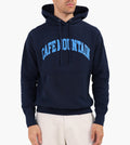 Café-Mountain College Logo Hoody Navy And Cobalt