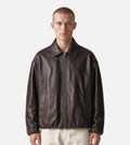 ARMA Backett Reversible Leather Jacket Coffee Bean