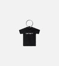 Carhartt WIP Mini Script T-shirt Keychain Black