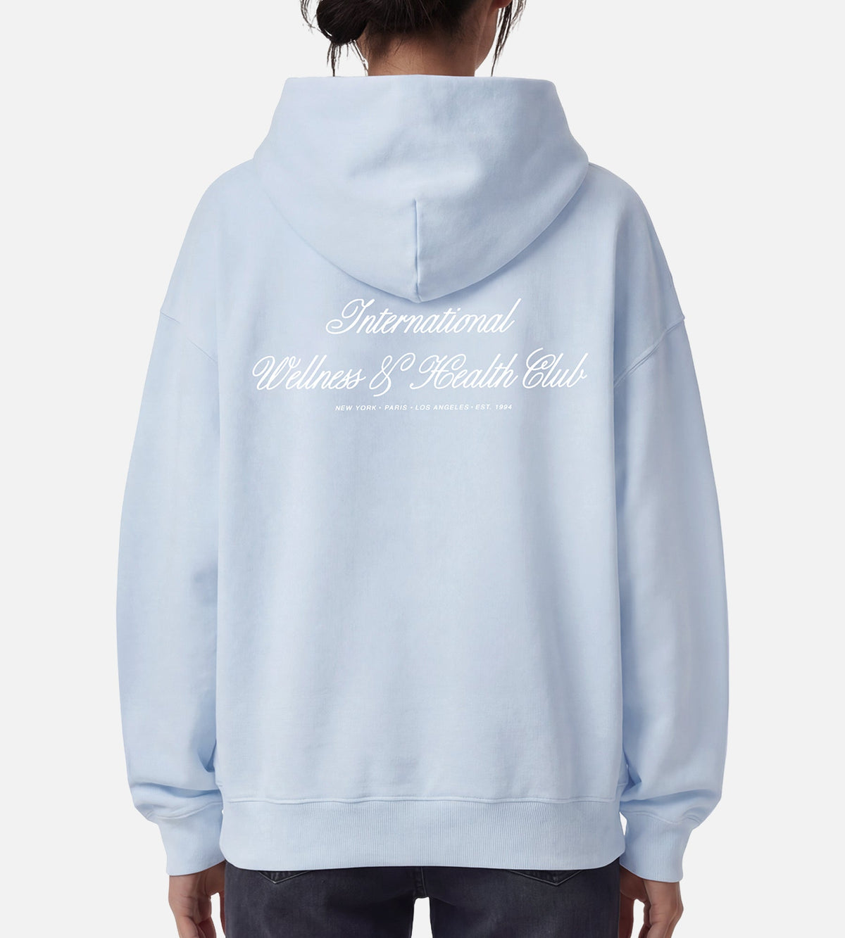 Sporty & Rich International Hoodie Mist