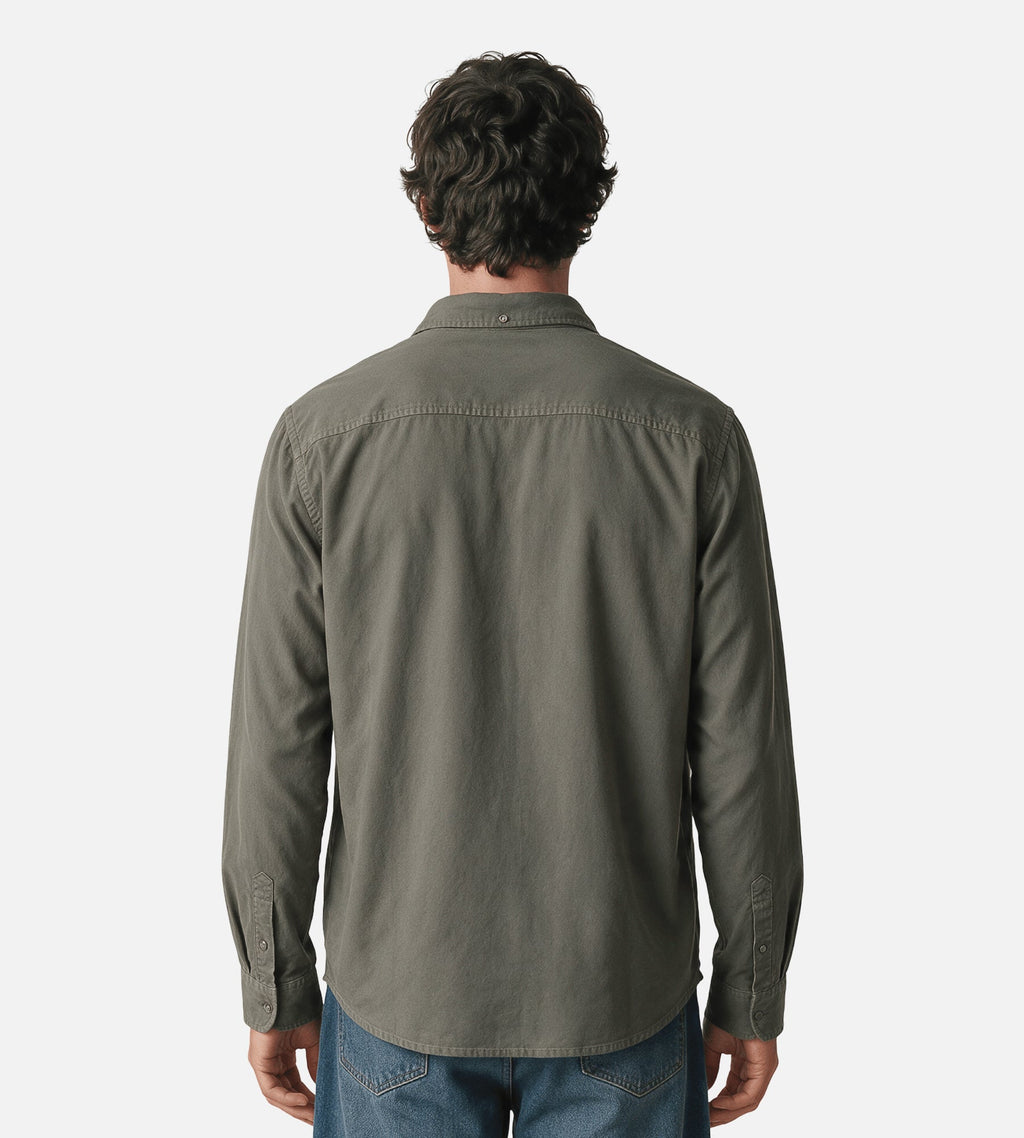 Carhartt WIP Long Sleeve Bolton Shirt Shungite