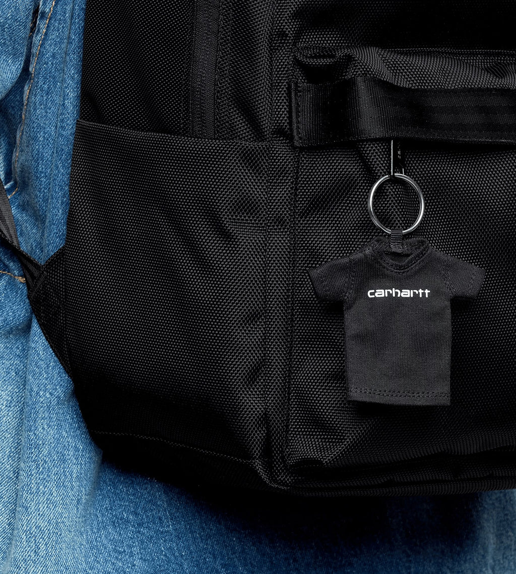 Carhartt WIP Mini Script T-shirt Keychain Black