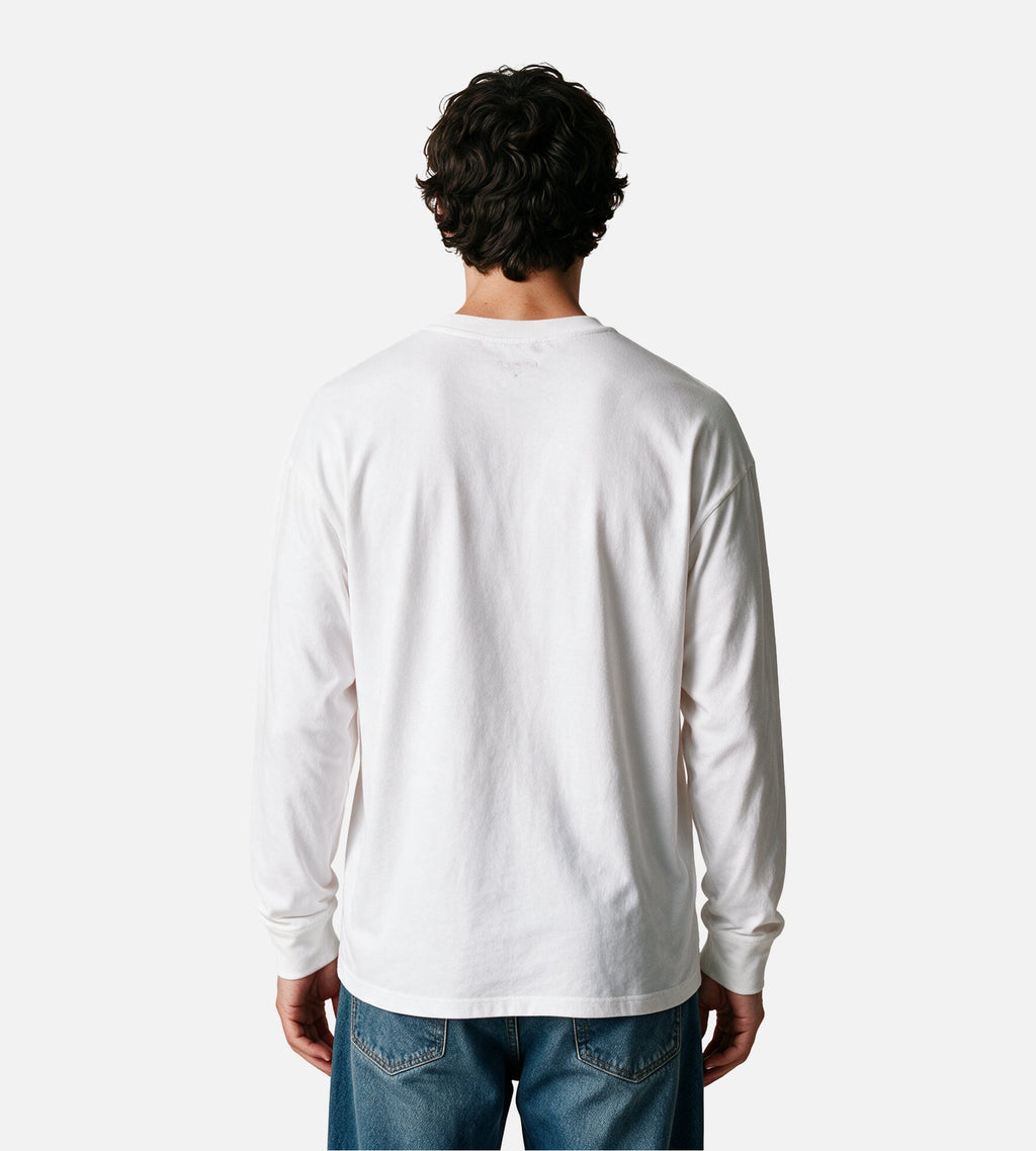 Carhartt WIP American Script Longsleeve White