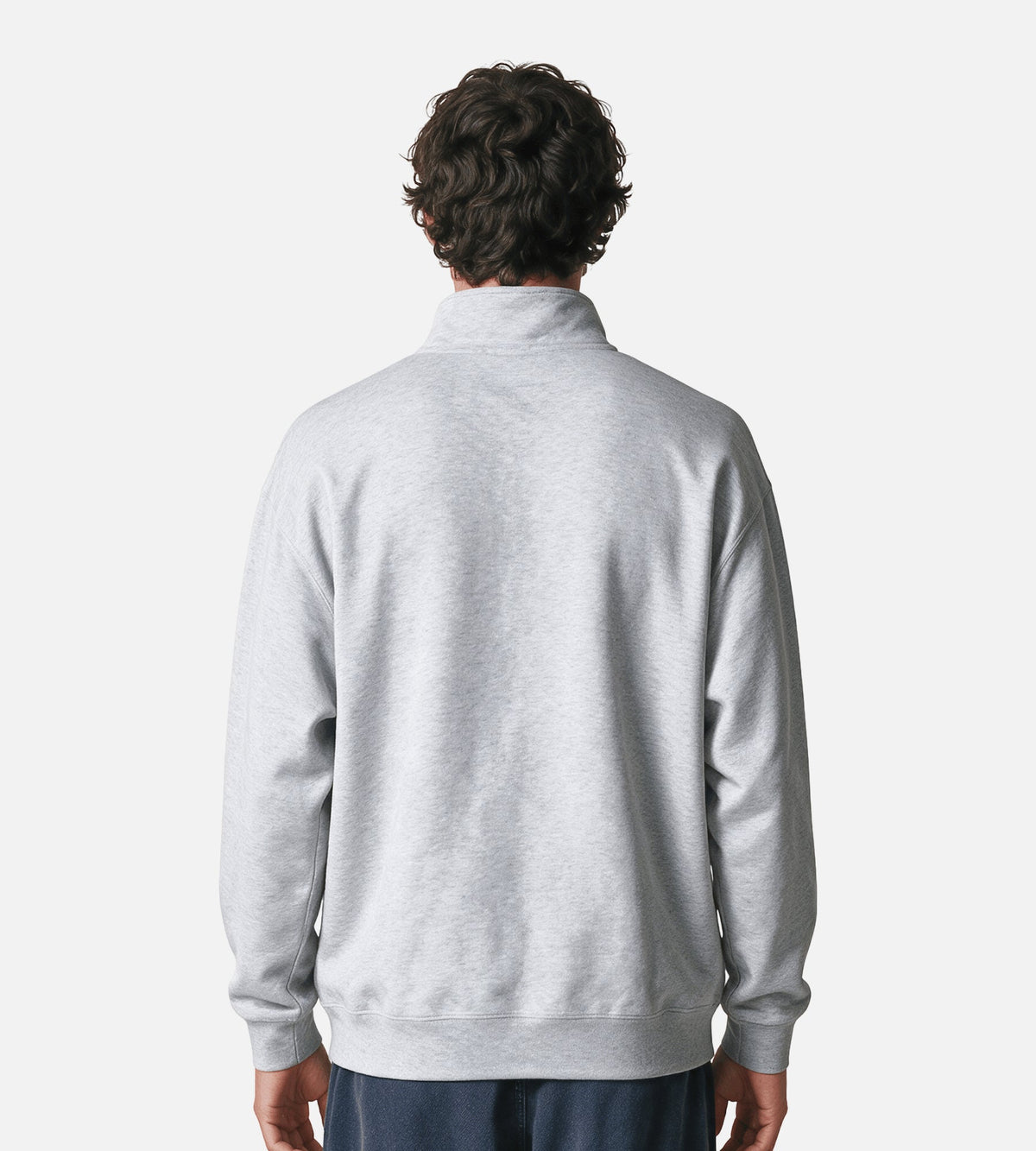 Obey Established Works Bold Mockneck Ash Grey