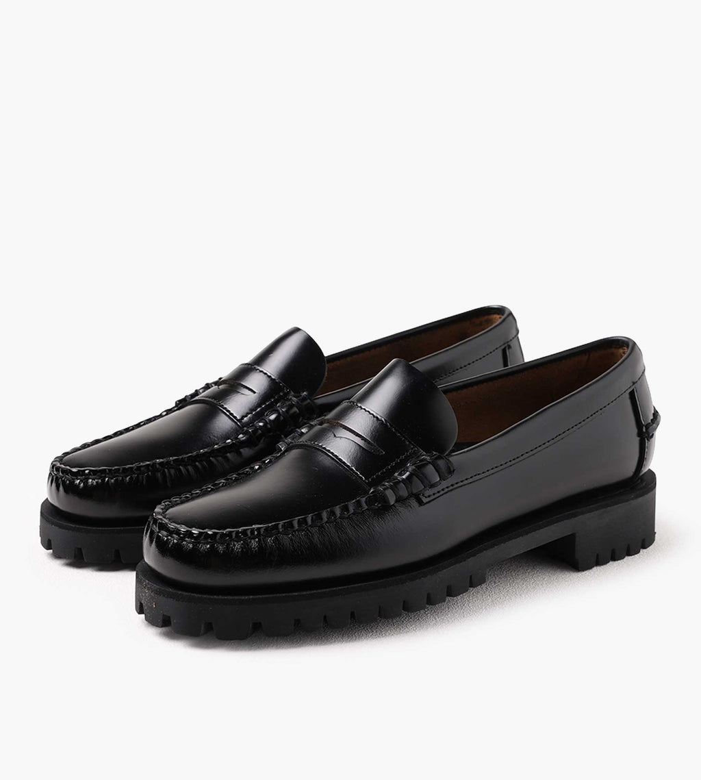 Sebago Dan Lug Woman Black