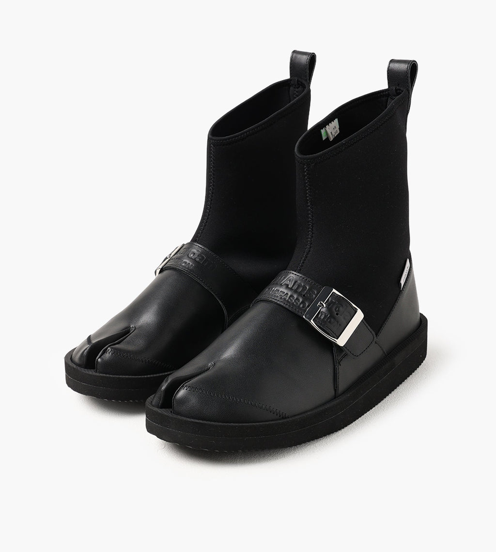 Suicoke x New Amsterdam Surf Association Boot Black