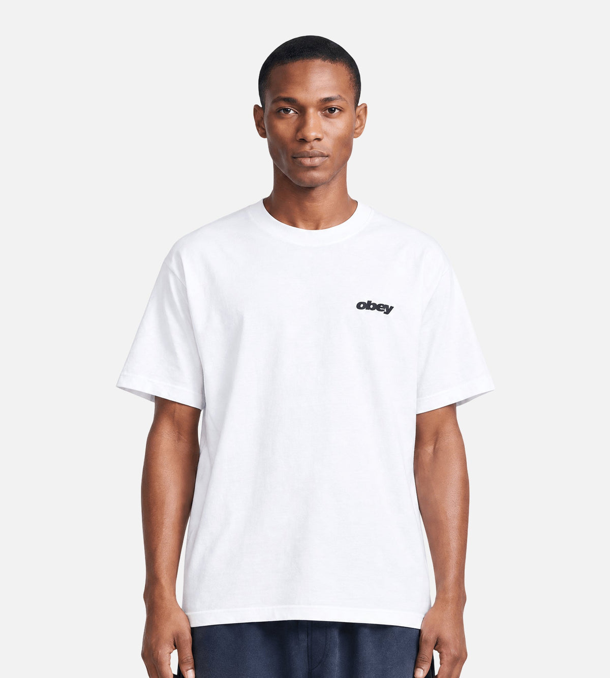 Obey Intercontinental Tee White