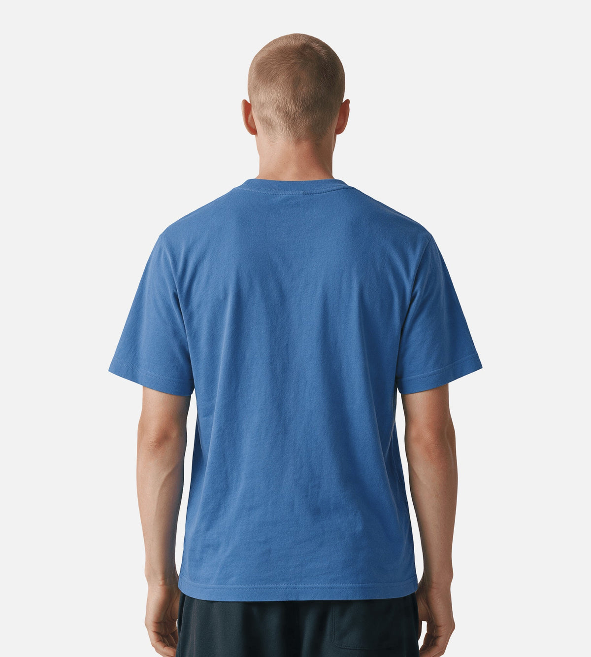 Sporty & Rich USA Wellness Club T-Shirt Dusty Blue White