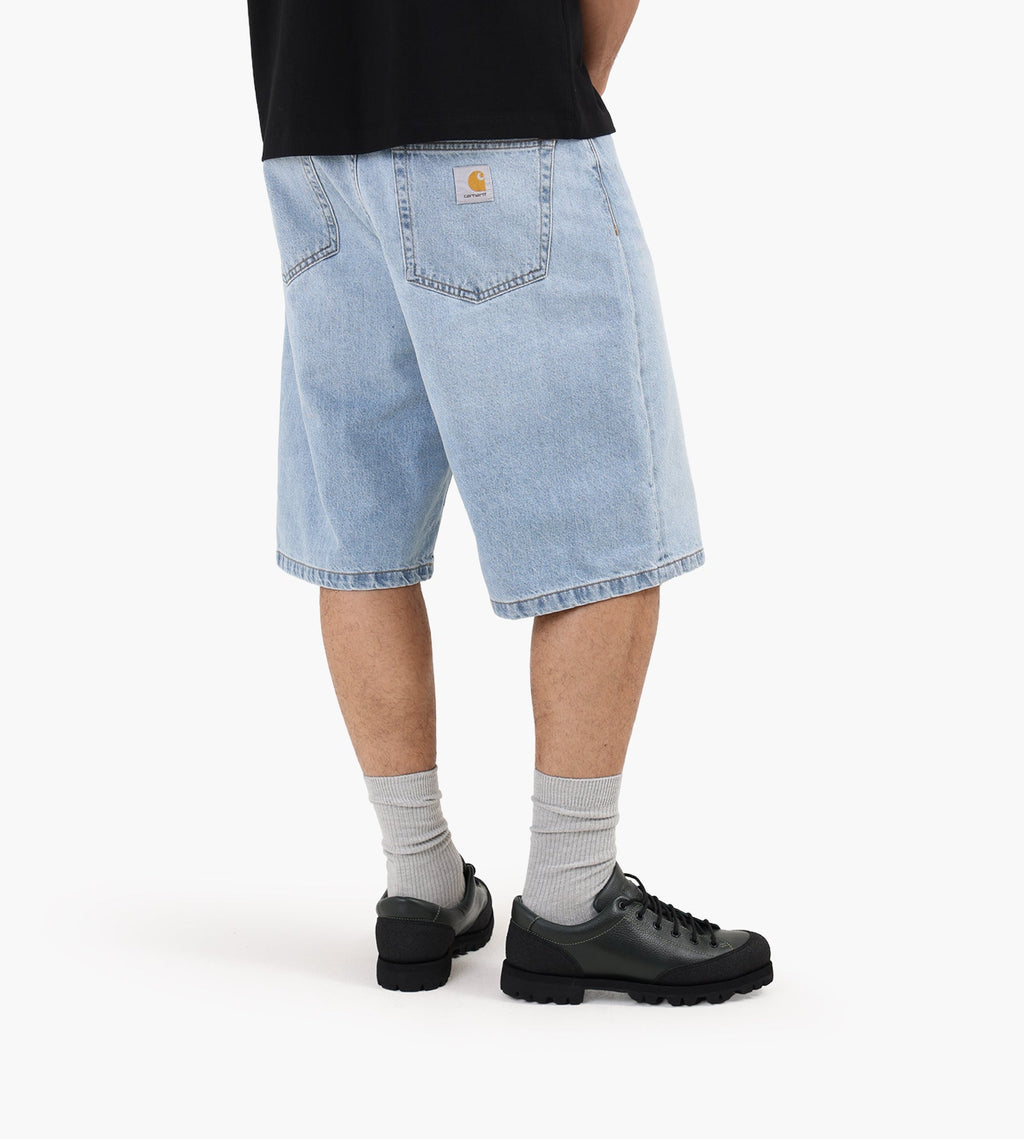 Carhartt WIP Landon Short Blue Heavy Worn