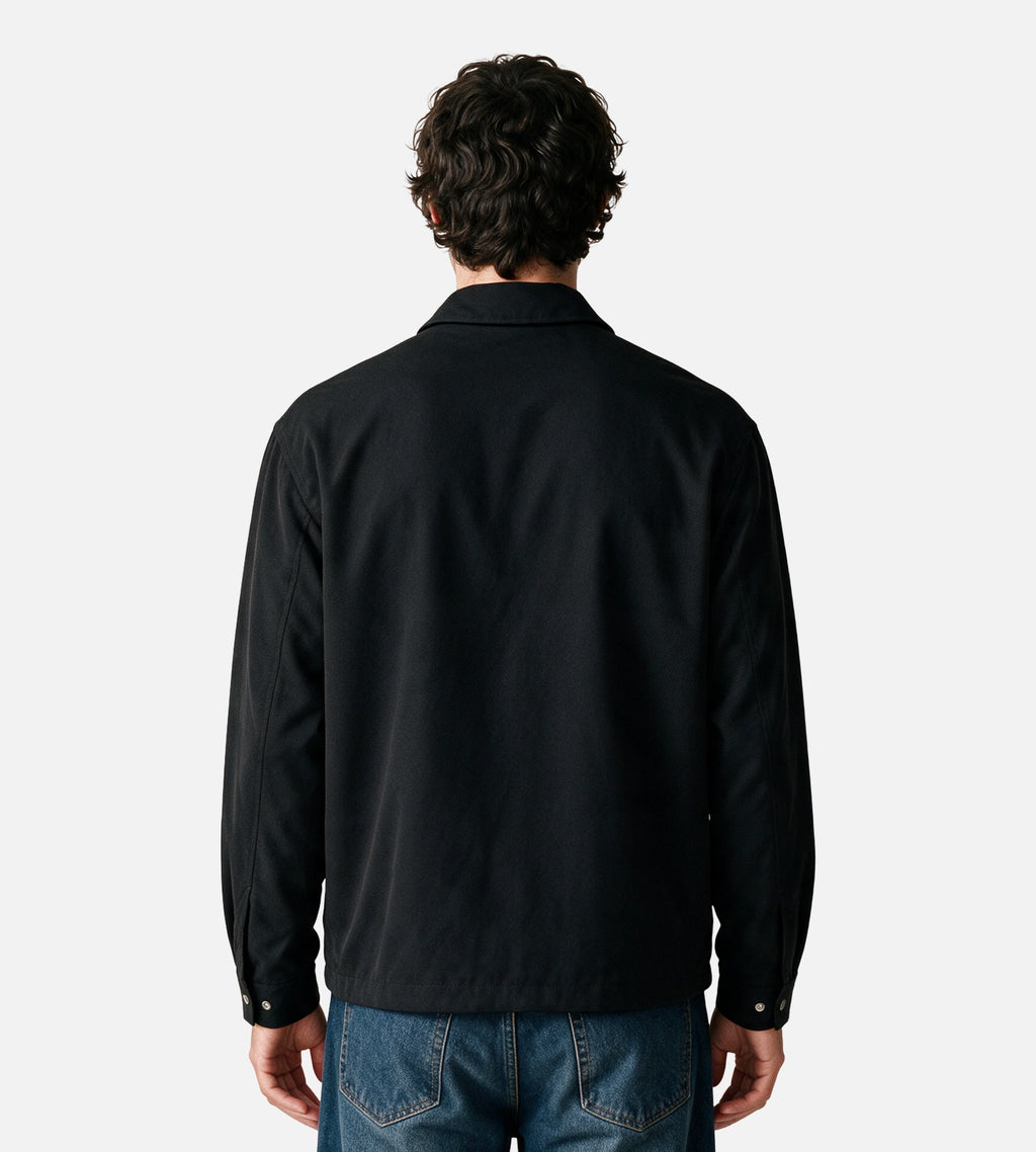 New Amsterdam Surf Association F26 Zip Up Shirt Black