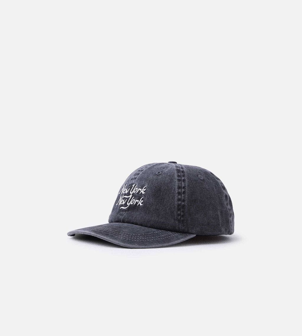 Corridor Washed Script Cap Black