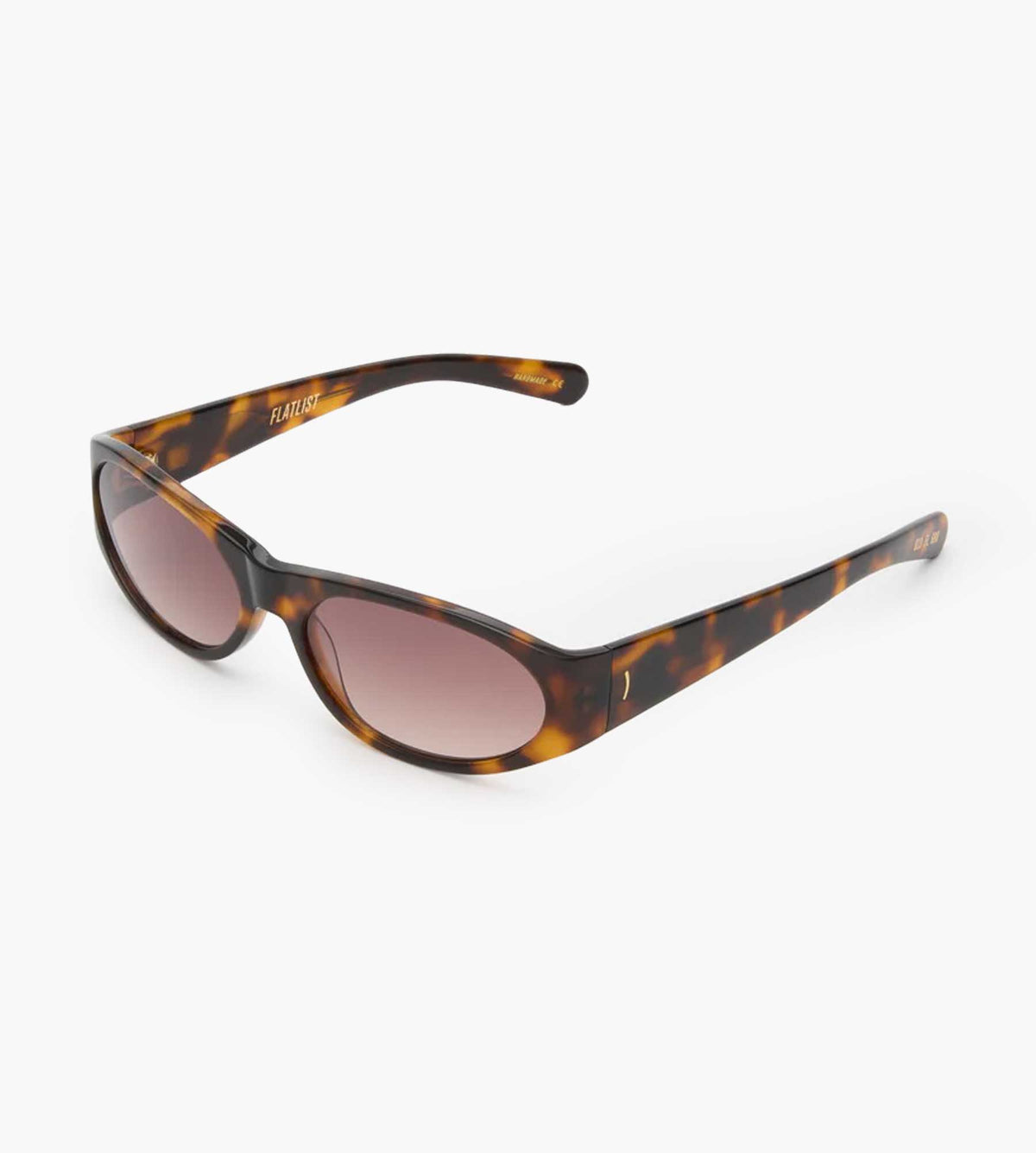Flatlist Eddie Kyu Dark Tortoise Brown Gradient Lens