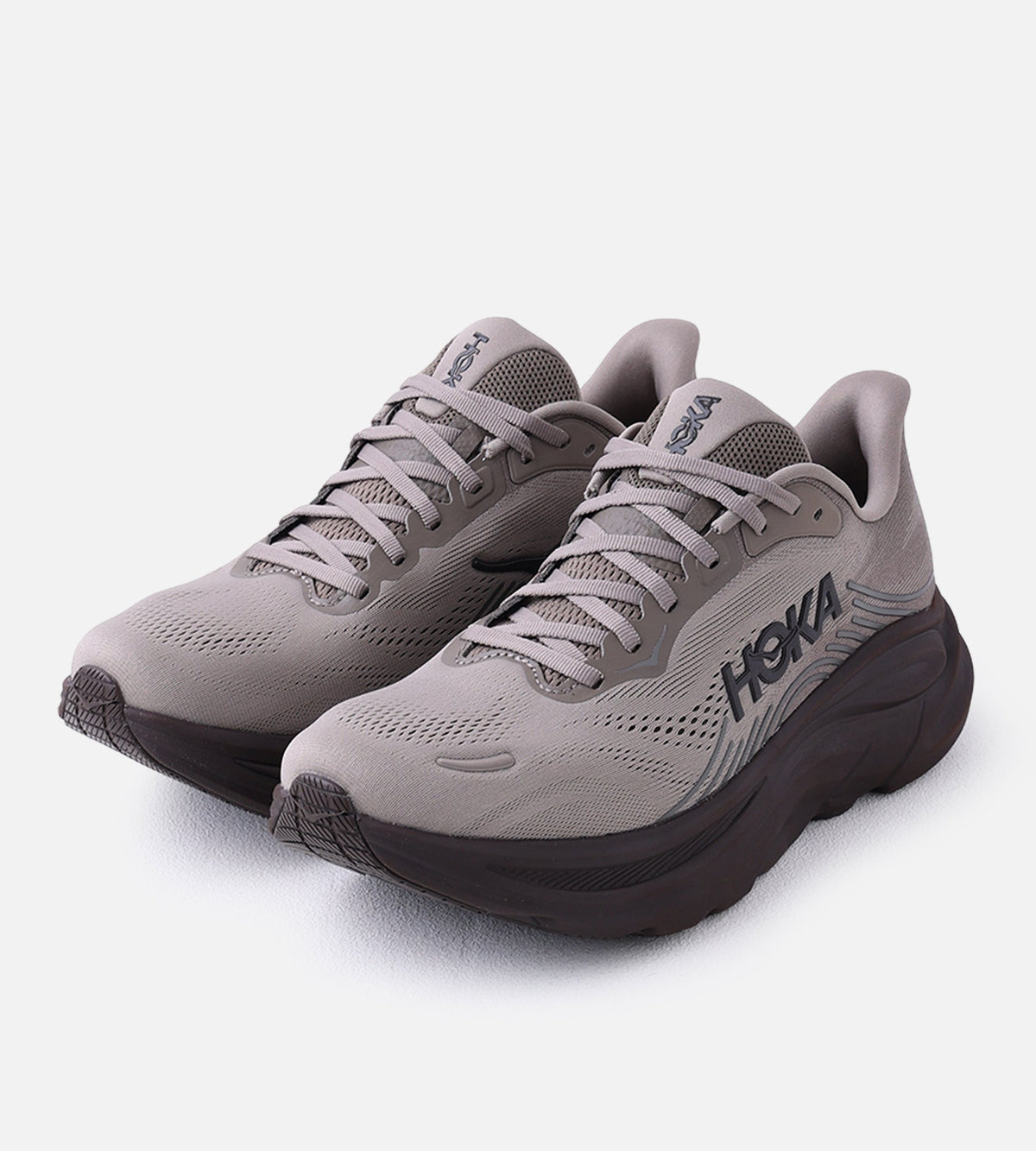Hoka M Clifton 11 Boulder Grey Pebble Grey