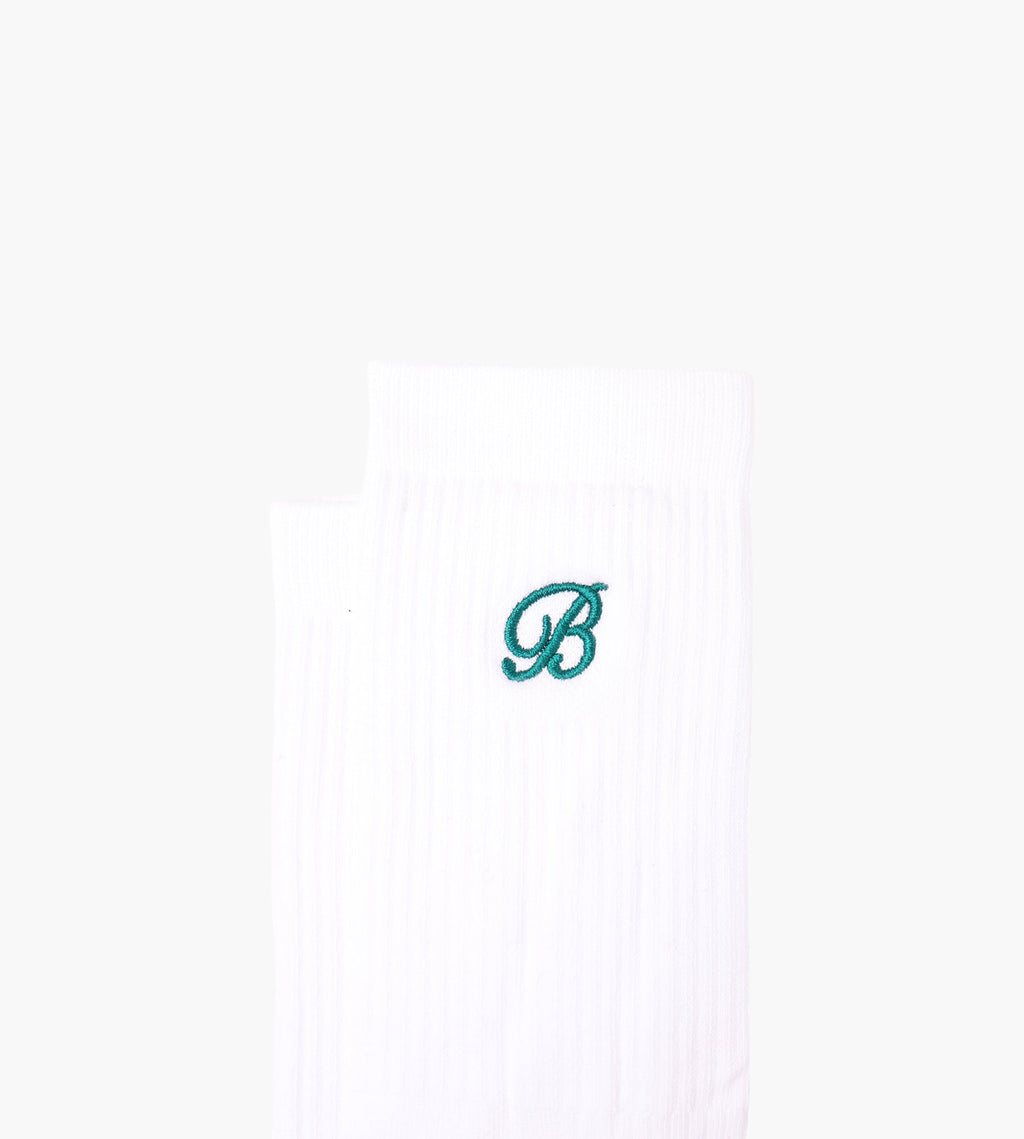 Baskèts Socks White Green
