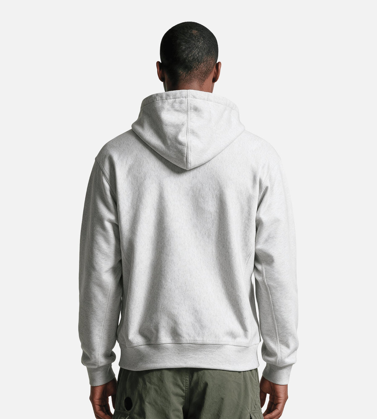 Carhartt WIP Hooded American Script Sweatshirt Ash Heather