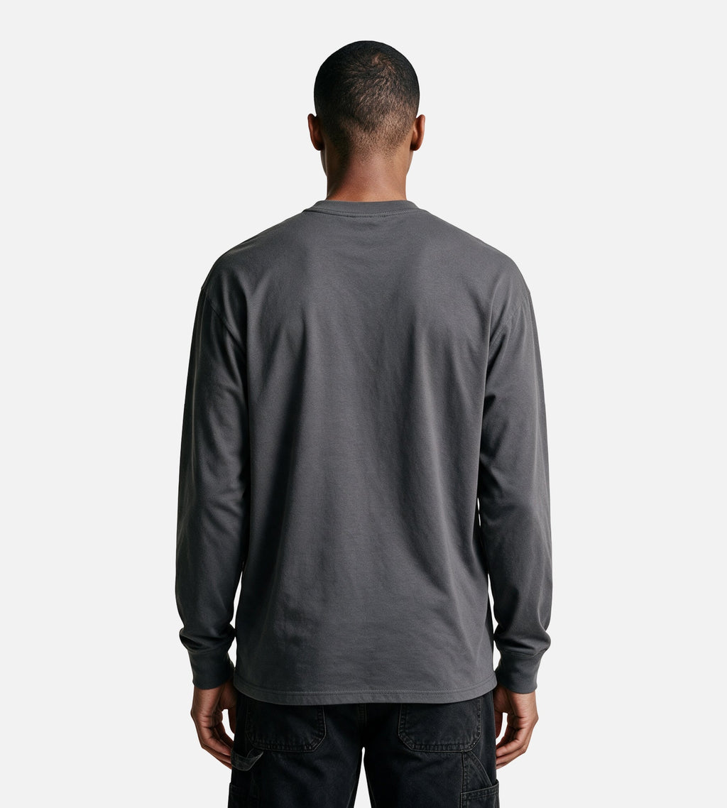 Carhartt WIP American Script Longsleeve Graphite
