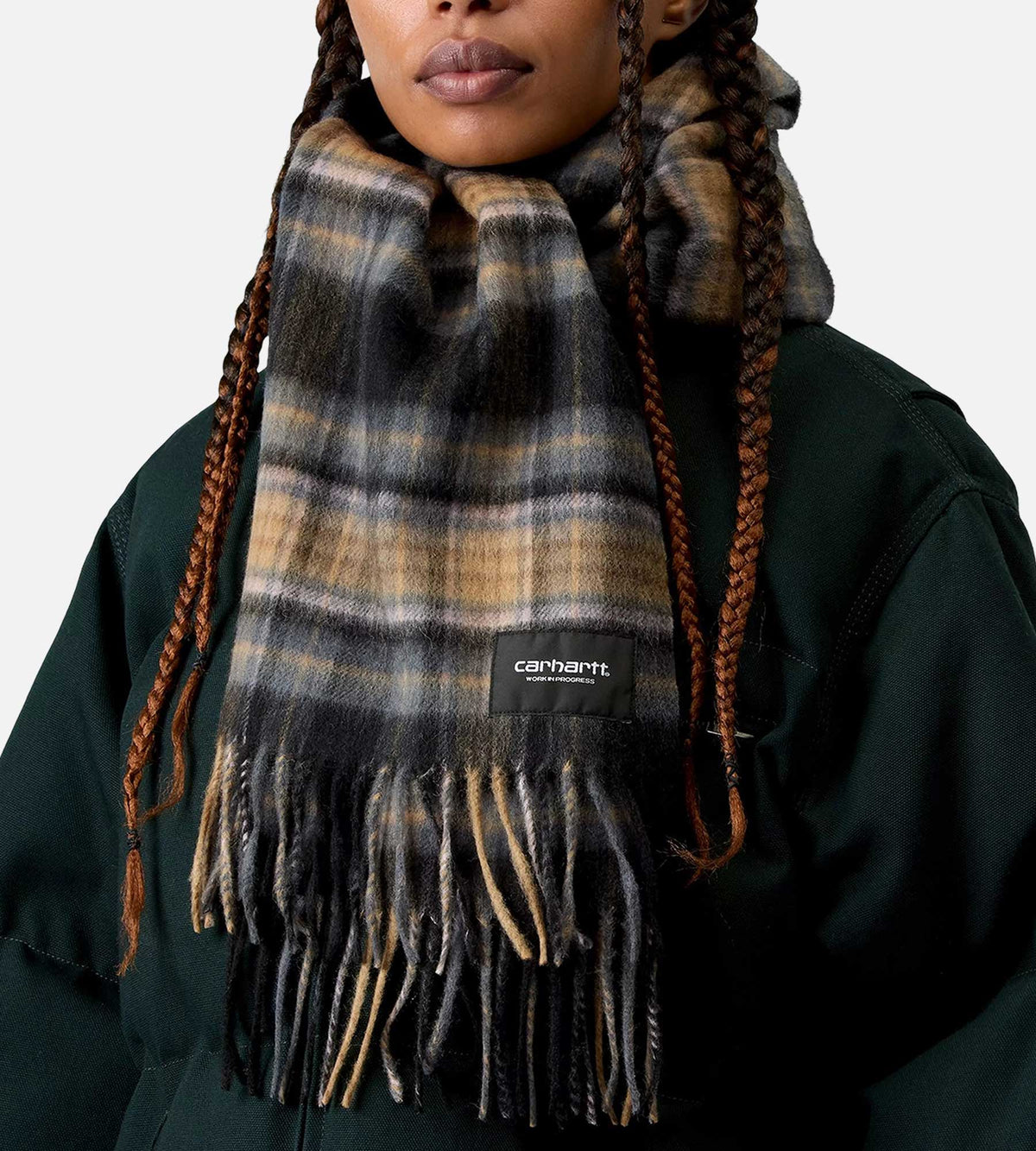 Carhartt WIP Parson Scarf Parson Check Wip Dusty H