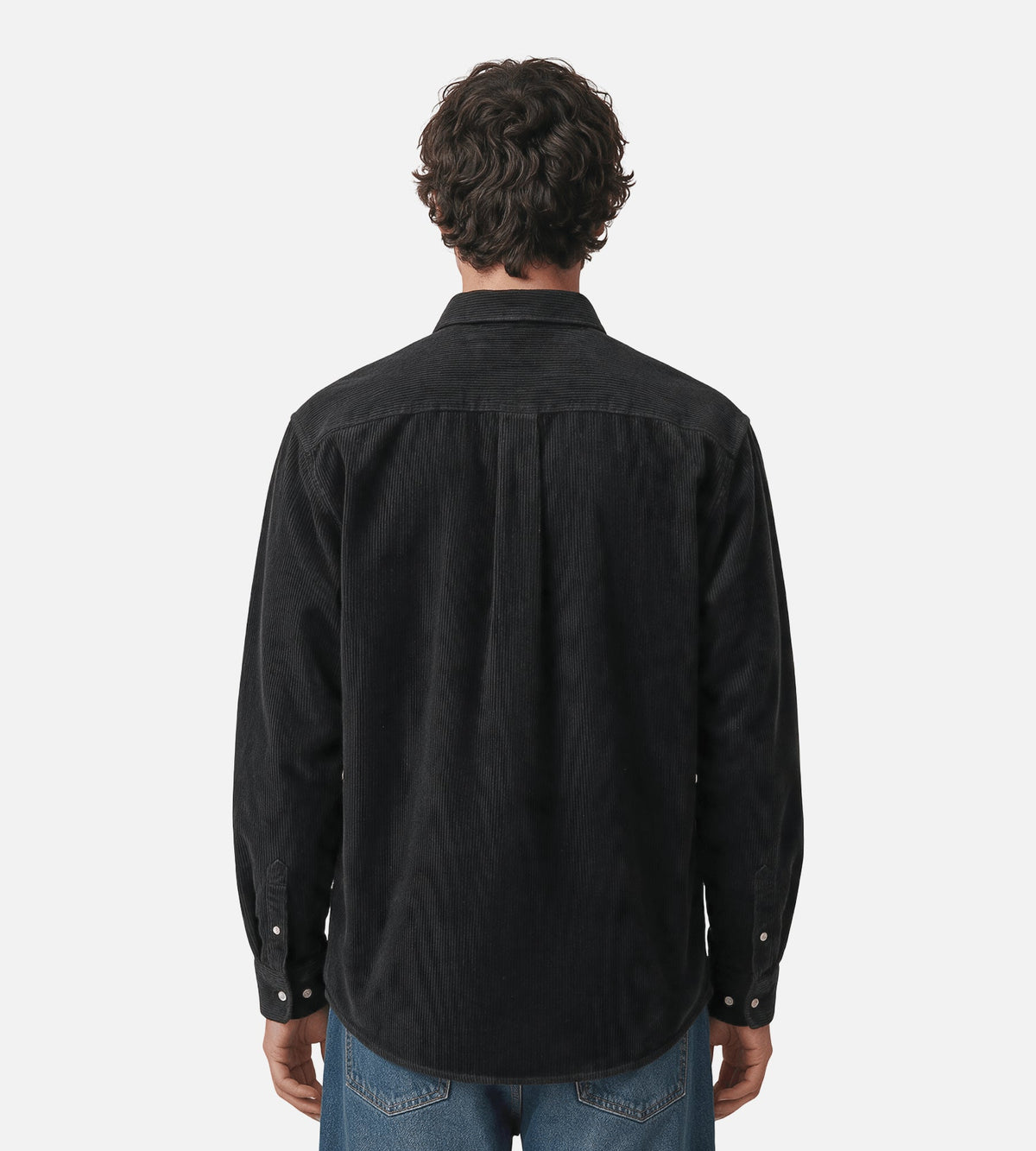 Carhartt WIP Long Sleeve Madison Cord Shirt Soot