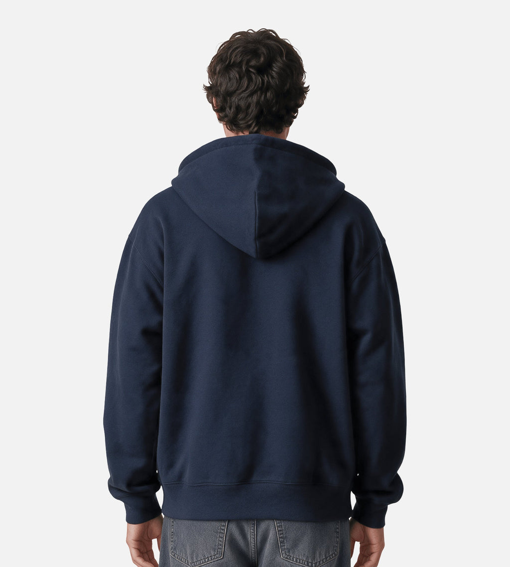 Carhartt WIP Wip Hooded Jacket Dark Navy Stone Washed