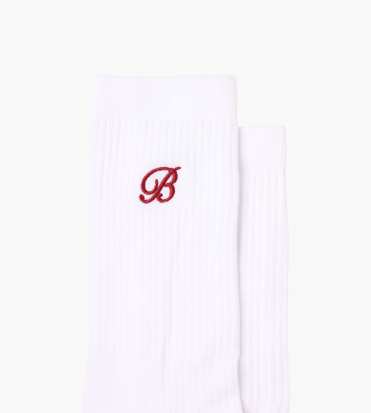 Baskèts Socks White Red