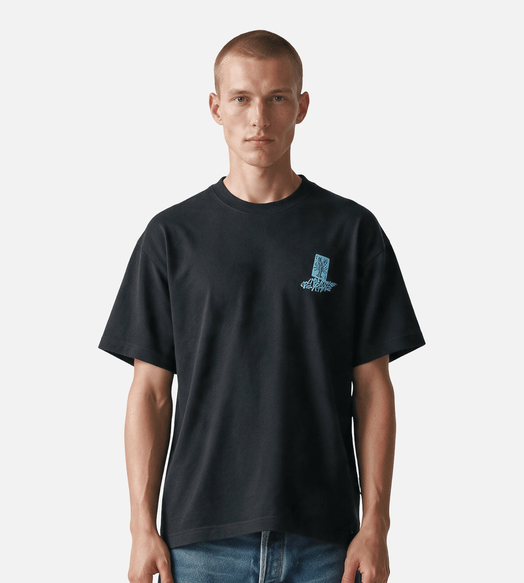 Libertine-Libertine Broke Poker Deck 3515 Tee Charcoal