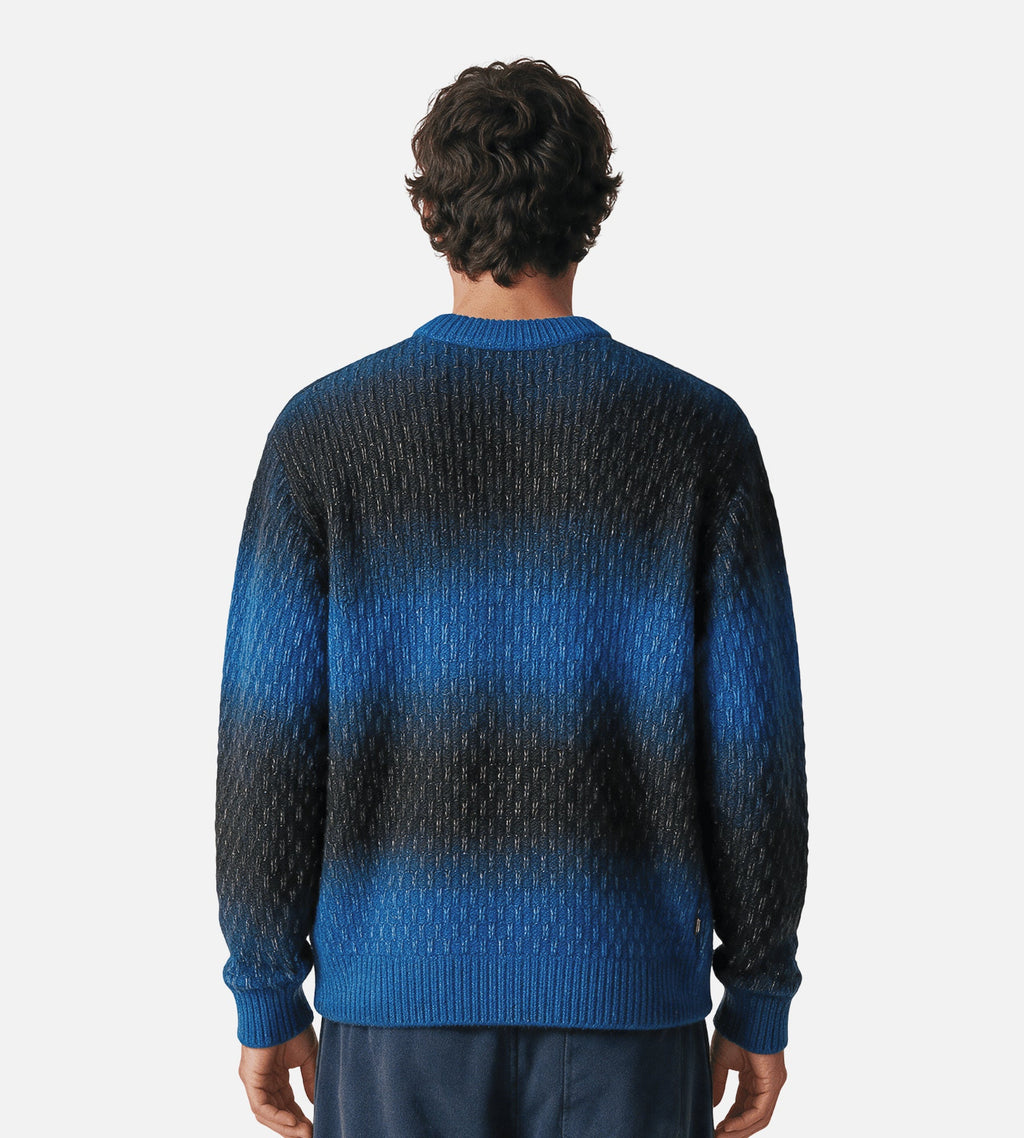Obey Haze Gradient Sweater Blue Multi