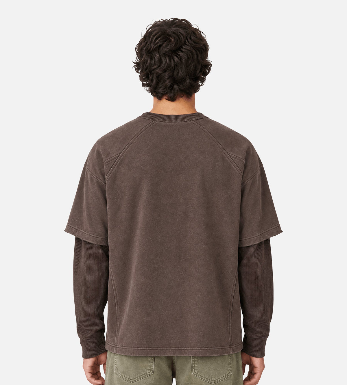 Daily Paper Raglan Stacked Layered  Longsleeve Mole