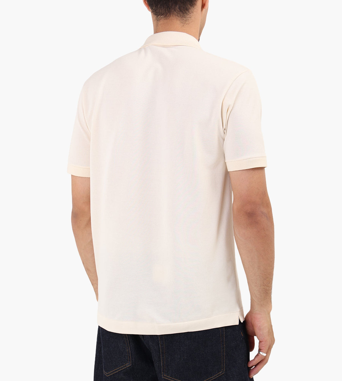 Lacoste 1HP1 Men's Short Sleeve Best Polo Naturel Clair