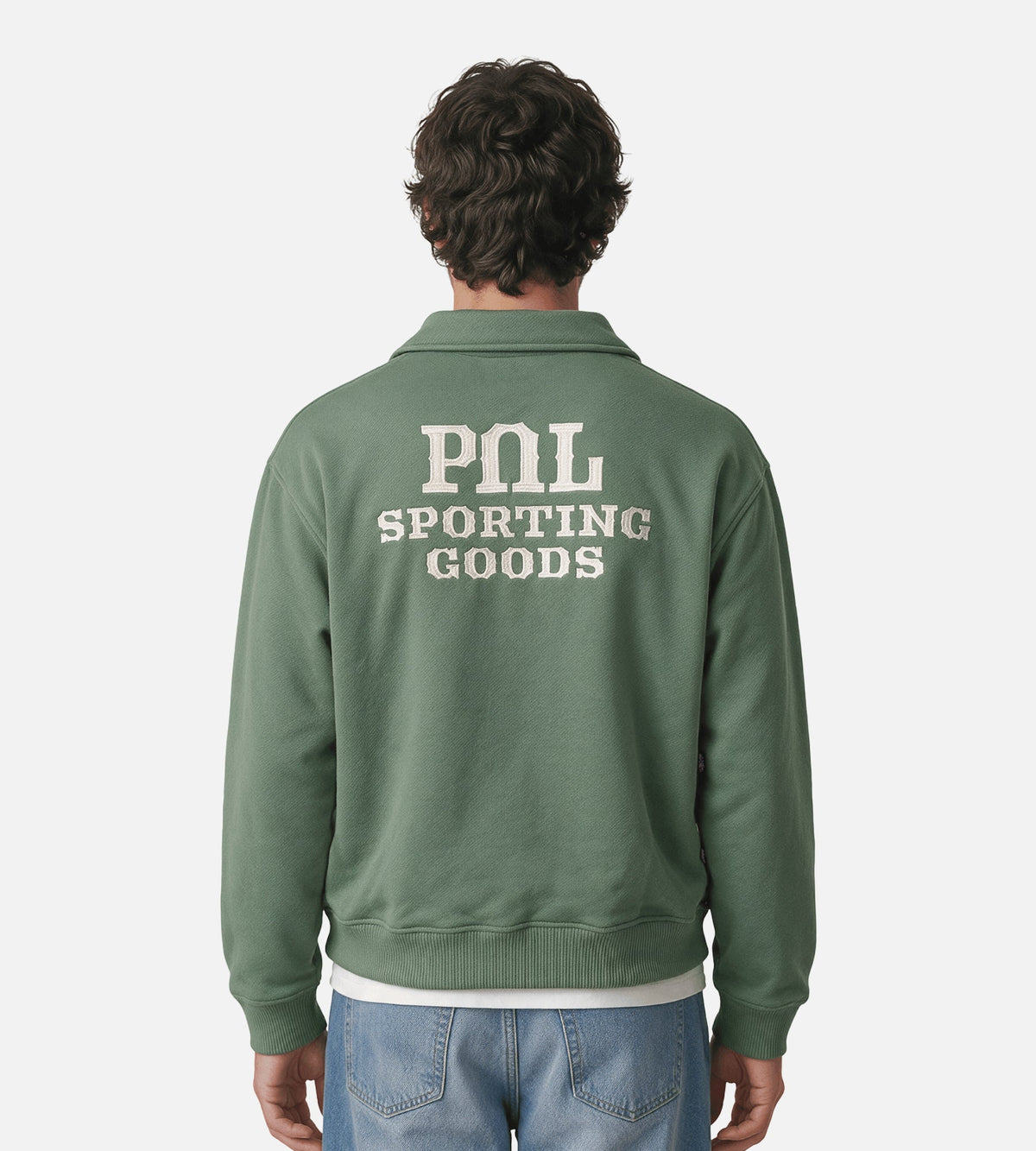 PAL Sporting Goods P&L Polo Sweatshirt Light Green