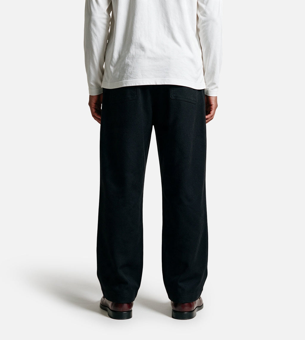 Arte Antwerp Wool Pleated Gallery Pants Black