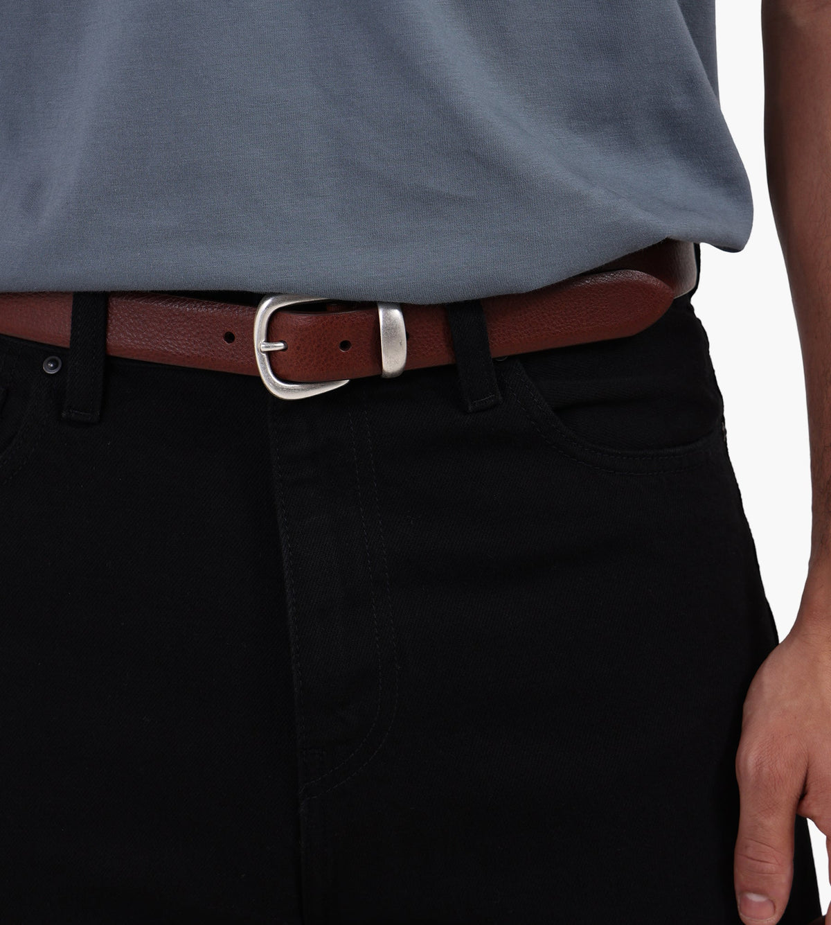 Baskèts by Anderson's Belt Brown Grain