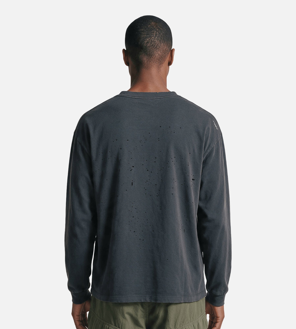 Satisfy MothTech Long Tee Aged Black SAB