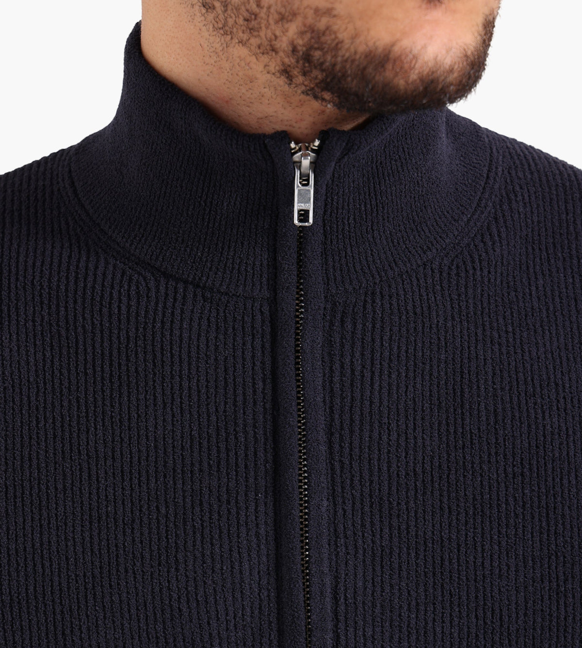 NN.07 Danny Half Zip Sweat 6429 Navy Blue